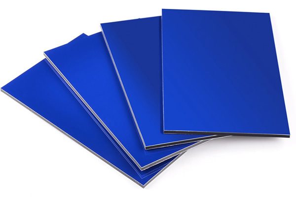 SJ-8832 Glossy Blue Aluminum Composite Panel